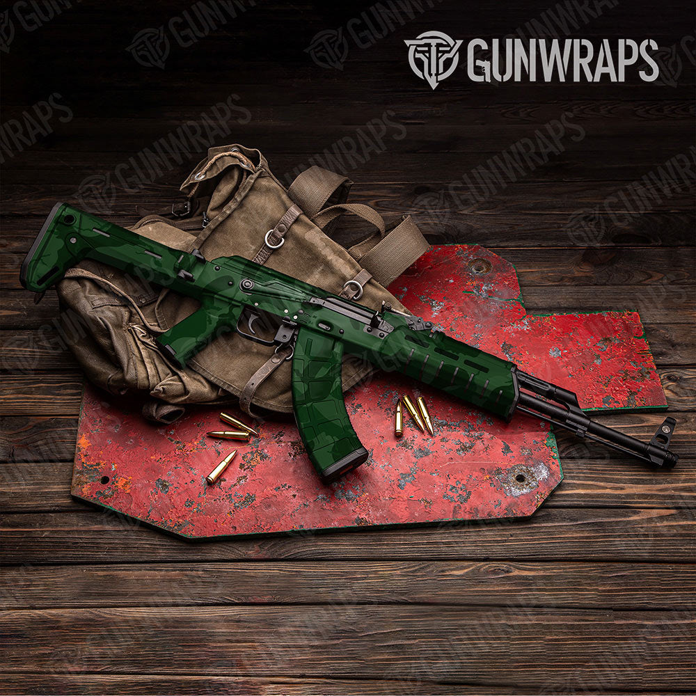 Ragged Elite Green Gun Skin Vinyl Wrap