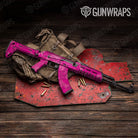 Ragged Elite Magenta Gun Skin Vinyl Wrap