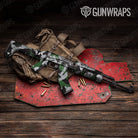 Ragged Green Tiger Gun Skin Vinyl Wrap
