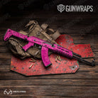Realtree Fishing Magenta Gun Skin Vinyl Wrap
