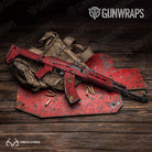 Realtree XTRA Colors Red Gun Skin Vinyl Wrap
