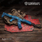 Realtree XTREME Dark Blue Gun Skin Vinyl Wrap