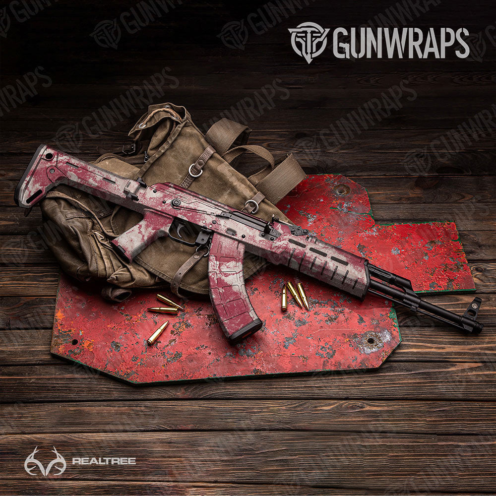 Realtree XTREME Viva Magenta Gun Skin Vinyl Wrap