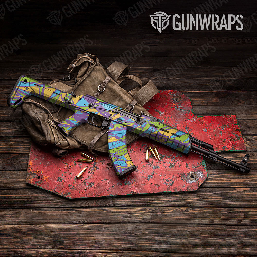 Sharp Carnival Gun Skin Vinyl Wrap