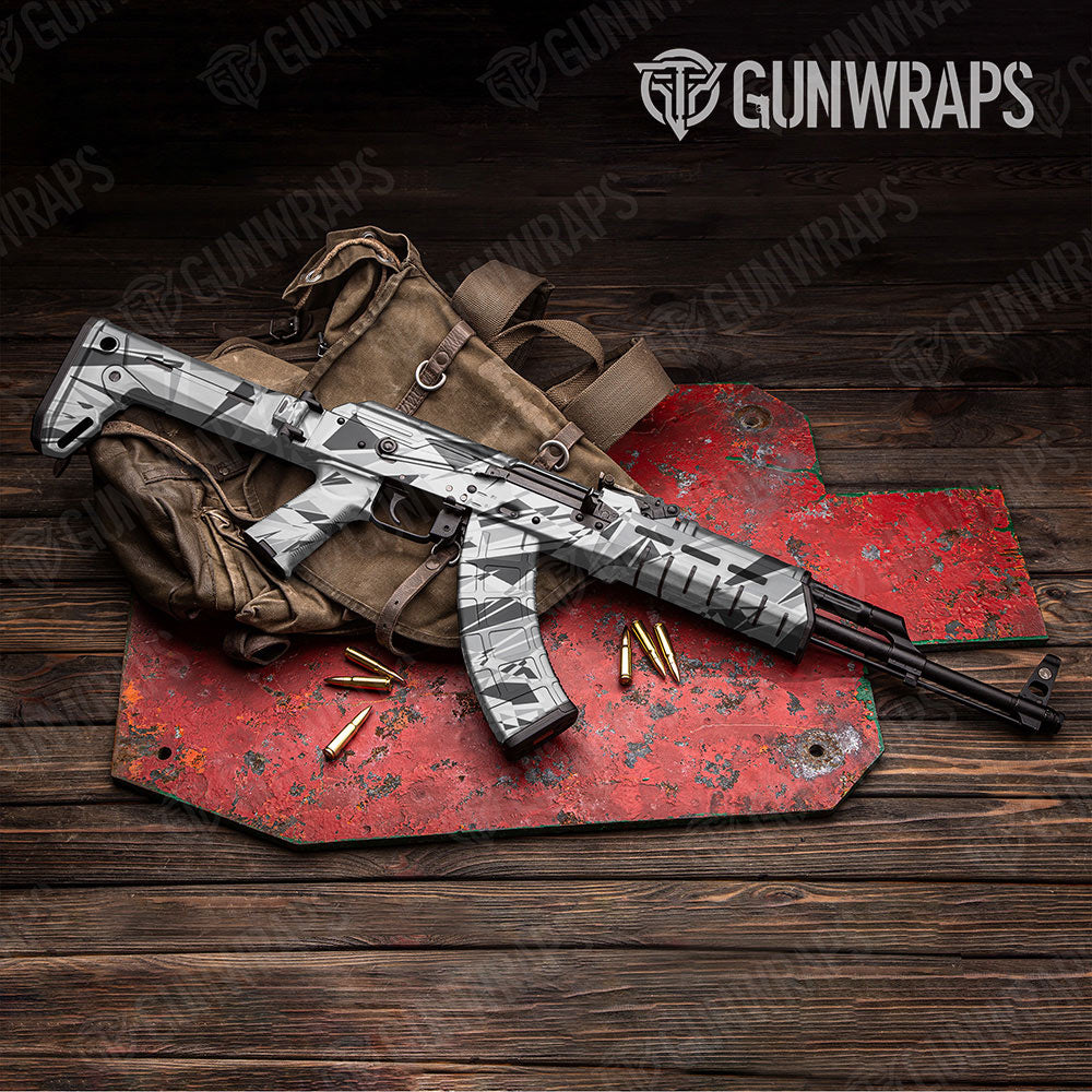 Sharp Snow Gun Skin Vinyl Wrap