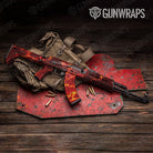 Stone Magma Marble Gun Skin Vinyl Wrap