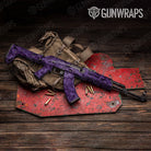 Toadaflage Purple Gun Skin Vinyl Wrap