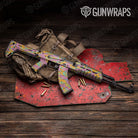 Vietnam Tiger Stripe Sherbert Gun Skin Vinyl Wrap