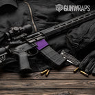 AR-15 Mag Well Battle Storm Elite Purple Gun Skin Vinyl Wrap