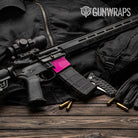 AR-15 Mag Well Classic Elite Magenta Gun Skin Vinyl Wrap
