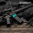 AR-15 Mag Well Classic Elite Tiffany Blue Gun Skin Vinyl Wrap