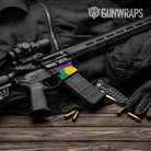 AR-15 Mag Well Classic Mardi Gras Gun Skin Vinyl Wrap