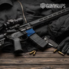 AR-15 Mag Well Cumulus Elite Blue Gun Skin Vinyl Wrap