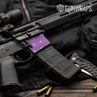 AR-15 Mag Well Dotted Lavender Gun Skin Vinyl Wrap