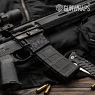 AR-15 Mag Well Eclipse Elite Black Gun Skin Vinyl Wrap