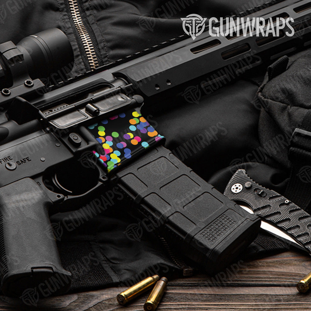 AR-15 Mag Well Eclipse Multicolor Gun Skin Vinyl Wrap