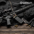 AR-15 Mag Well Erratic Woodland Gun Skin Vinyl Wrap