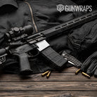 AR 15 Mag Hex DNA Elite White Gun Skin Vinyl Wrap