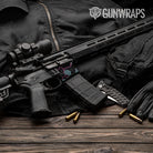 AR 15 Mag Hex DNA Magenta Frost Gun Skin Vinyl Wrap