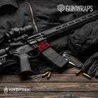 AR-15 Mag Well Kryptek Diablo Gun Skin Vinyl Wrap
