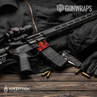 AR-15 Mag Well Kryptek Lava Gun Skin Vinyl Wrap