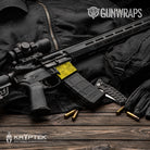 AR-15 Mag Well Kryptek Yellow Gun Skin Vinyl Wrap