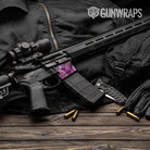 AR-15 Mag Well Nature Pink Lifeless Woods Gun Skin Vinyl Wrap