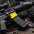 AR-15 Mag Well Paintball Elite Yellow Gun Skin Vinyl Wrap