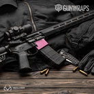 AR-15 Mag Well Realtree Fishing Pink Gun Skin Vinyl Wrap