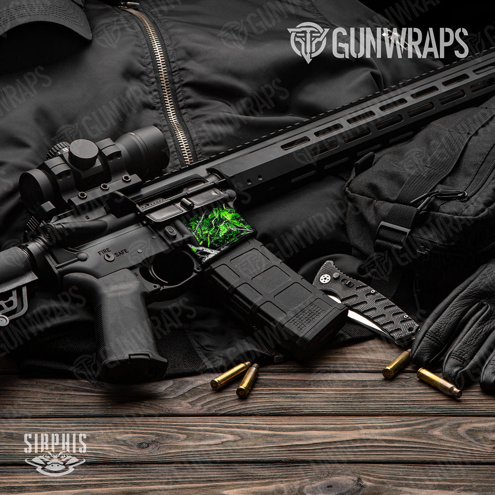 AR-15 Mag Well Sirphis Toxic Gun Skin Vinyl Wrap