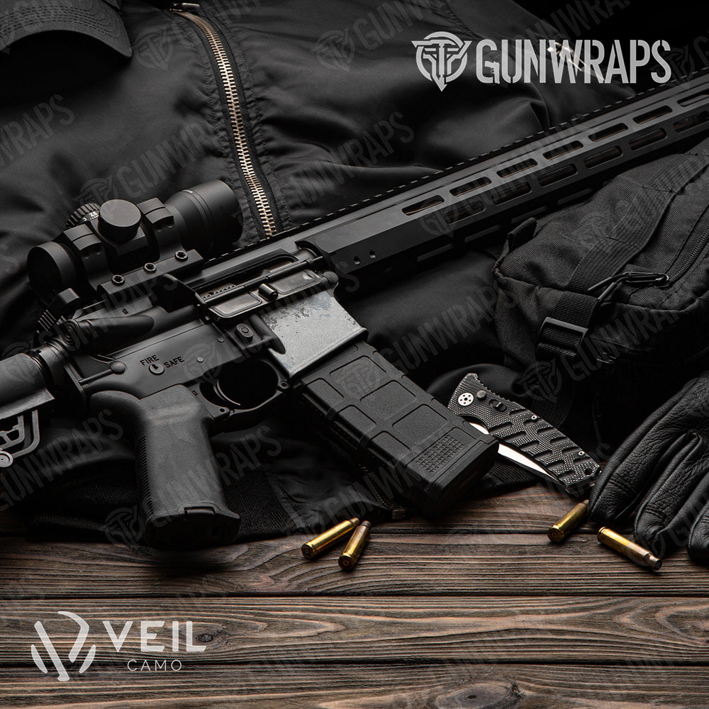 AR-15 Mag Well Veil Ops Polar Gun Skin Vinyl Wrap