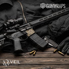 AR-15 Mag Well Veil Terra A Gun Skin Vinyl Wrap
