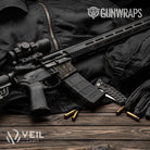 AR-15 Mag Well Veil Torrent Gun Skin Vinyl Wrap