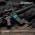 AR-15 Mag Well Veil Wideland Mariner Gun Skin Vinyl Wrap