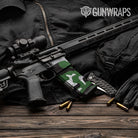 AR-15 Mag & Mag Well Classic Green Tiger Gun Skin Vinyl Wrap