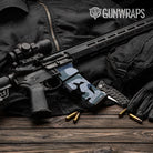 AR-15 Mag & Mag Well Classic Navy Gun Skin Vinyl Wrap
