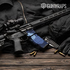 AR-15 Mag & Mag Well Cumulus Blue Urban Night Gun Skin Vinyl Wrap
