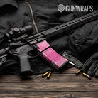 AR-15 Mag & Mag Well Cumulus Elite Pink Gun Skin Vinyl Wrap