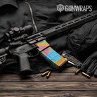 AR-15 Mag & Mag Well Cumulus Sherbert Gun Skin Vinyl Wrap