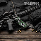 AR-15 Mag & Mag Well Digital Green Tiger Gun Skin Vinyl Wrap