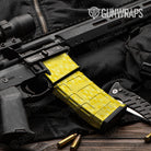 AR-15 Mag & Mag Well Eclipse Elite Yellow Gun Skin Vinyl Wrap