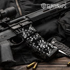 AR-15 Mag & Mag Well Eclipse Grayscale Gun Skin Vinyl Wrap