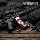 AR-15 Mag & Mag Well Erratic America Gun Skin Vinyl Wrap
