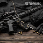 AR-15 Mag & Mag Well Erratic Militant Charcoal Gun Skin Vinyl Wrap