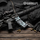 AR-15 Mag & Mag Well Erratic Overcast Gun Skin Vinyl Wrap