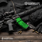 AR-15 Mag & Mag Well Kryptek Green Gun Skin Vinyl Wrap