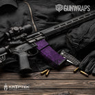 AR-15 Mag & Mag Well Kryptek Purple Gun Skin Vinyl Wrap