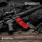 AR-15 Mag & Mag Well Kryptek Red Gun Skin Vinyl Wrap