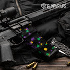 AR-15 Mag & Mag Well Paintball Mardi Gras Gun Skin Vinyl Wrap