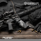 AR-15 Mag & Mag Well Pulse Blizzard Gun Skin Vinyl Wrap